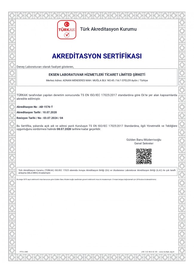 Akteditasyon Sertifikası